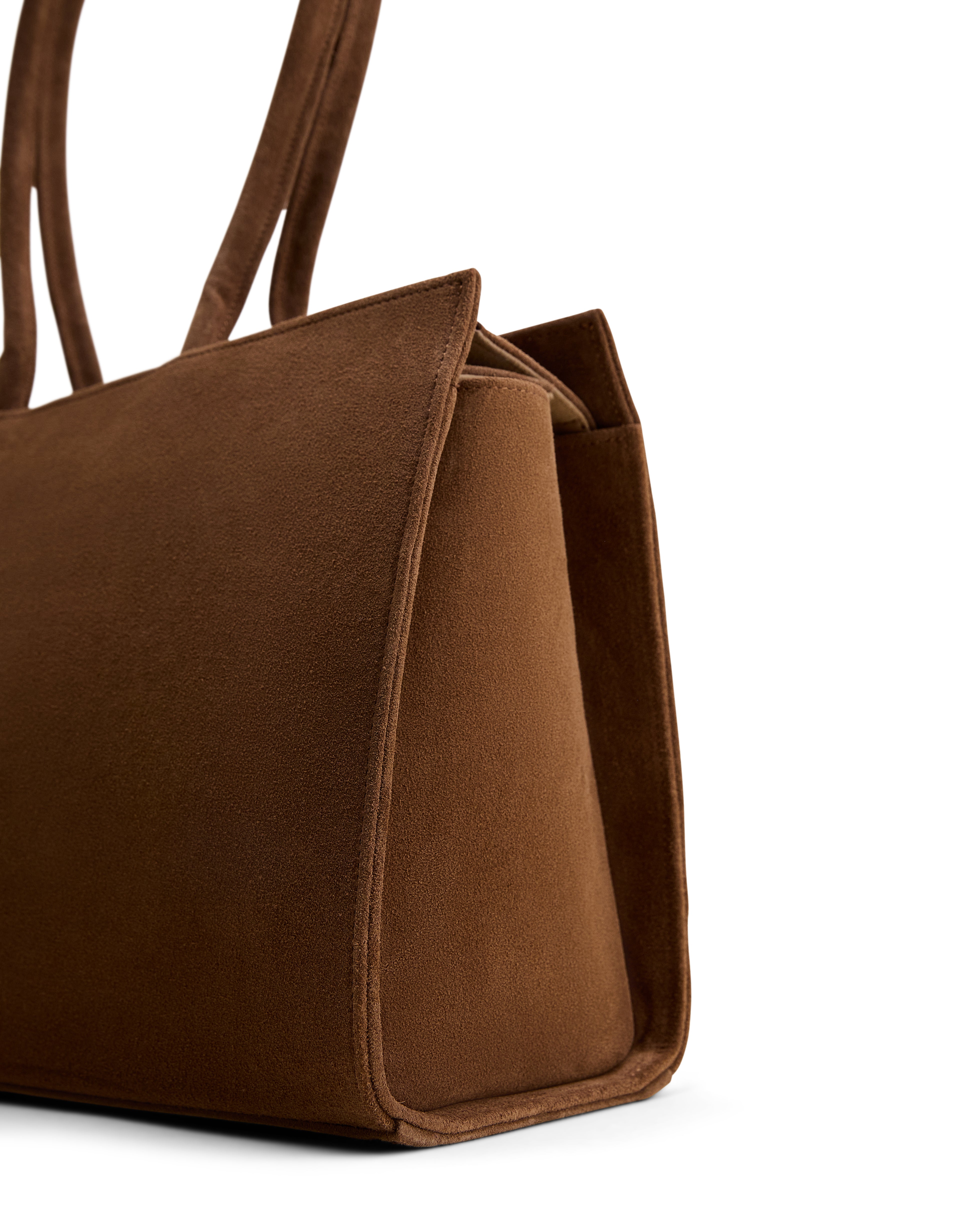 Carolyn Tote Bag Medium w karmelowym